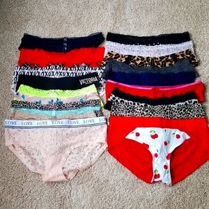 Lot of Medium & Large Victoria's Secret Panties